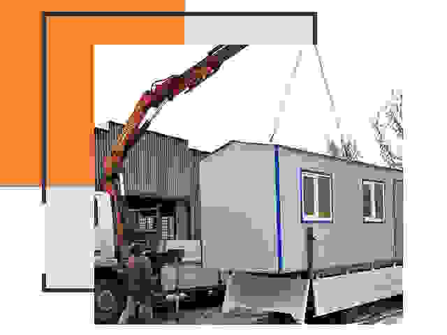 Перевозка бытовок в находке